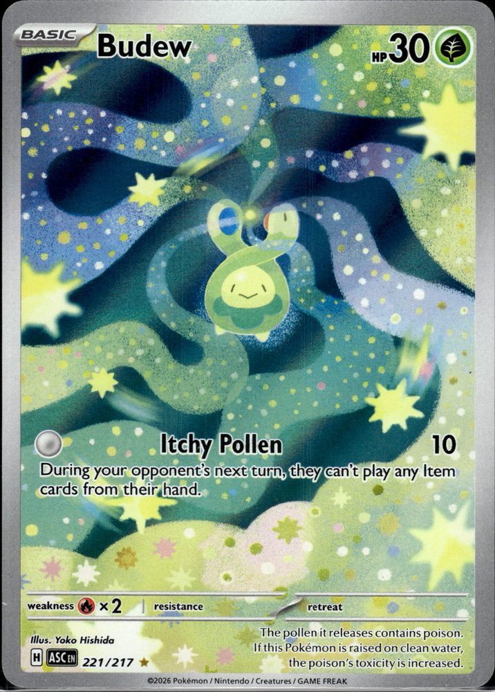Budew — front scan