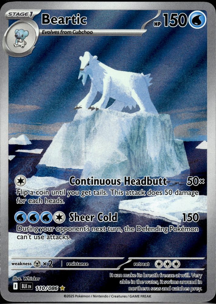 Beartic — front scan