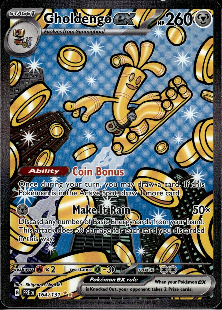 Gholdengo ex — front scan