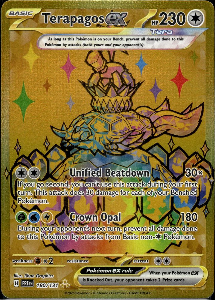 Terapagos ex — front scan