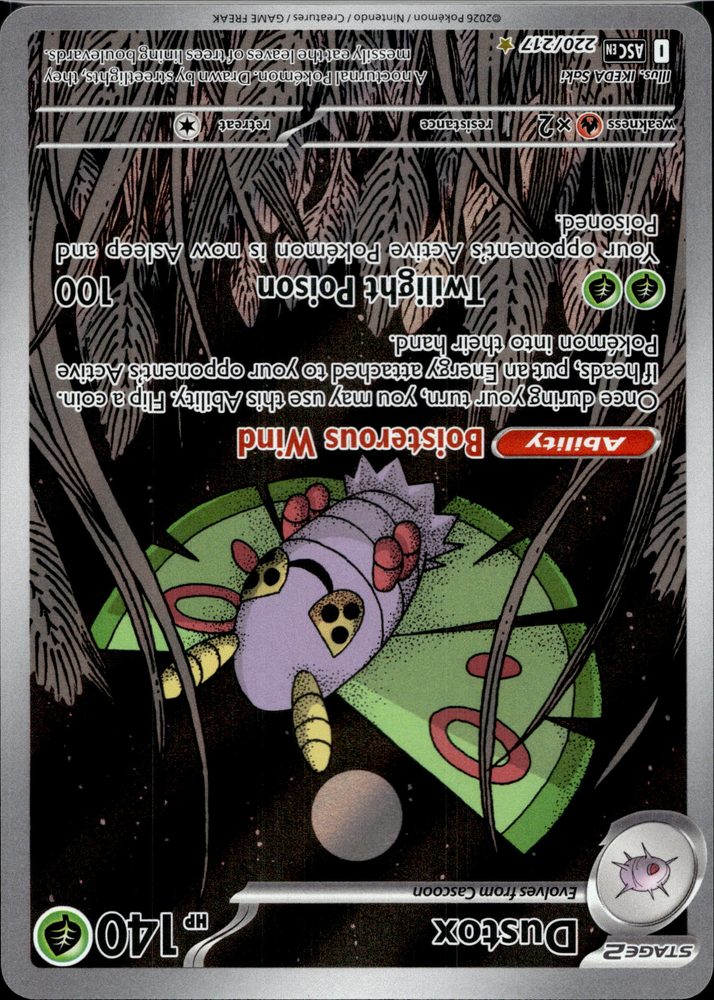 Dustox — front scan