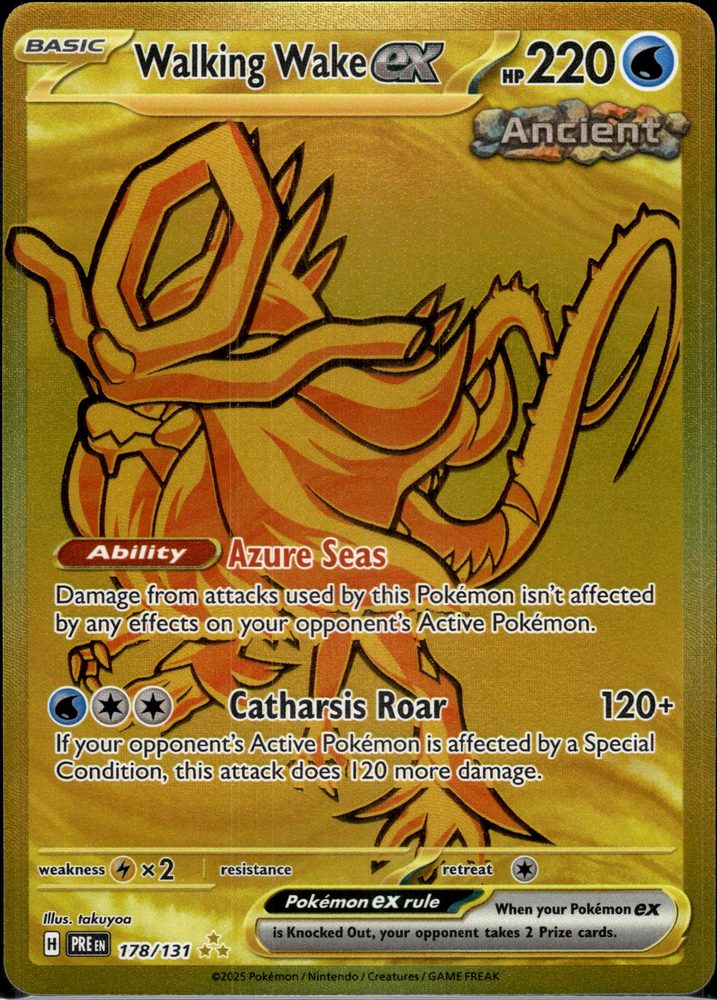 Walking Wake ex — front scan