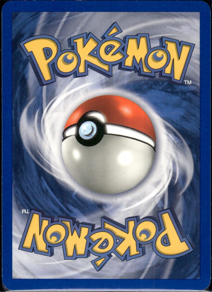Articuno ex — back scan