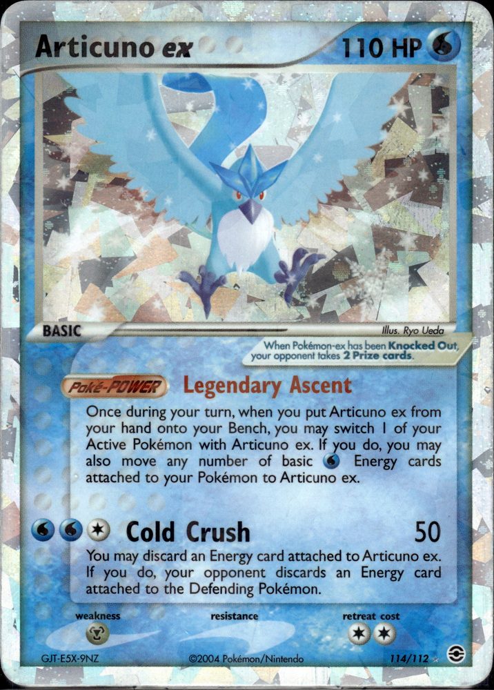 Articuno ex — front scan