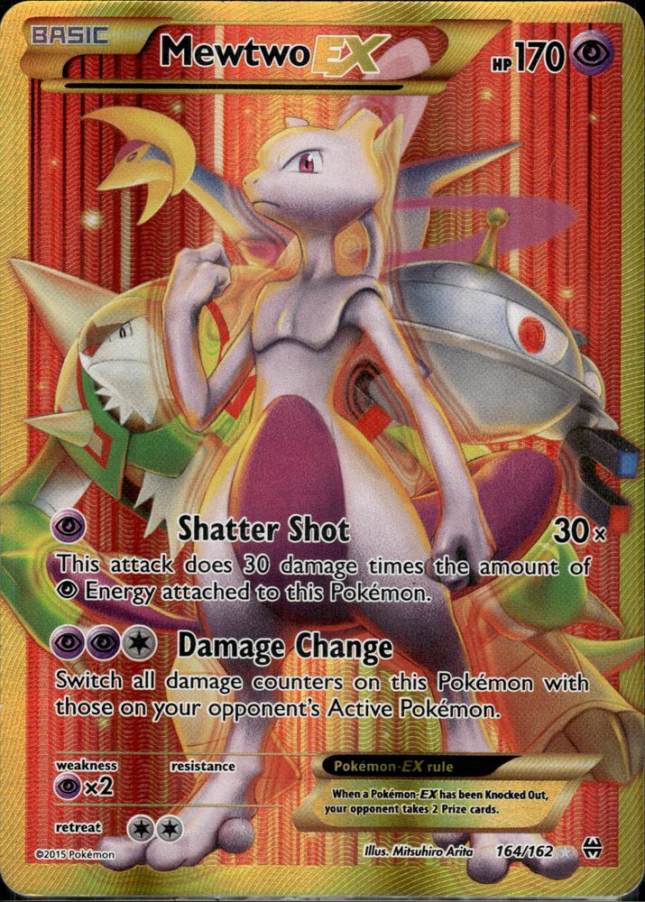 Mewtwo-EX — front scan