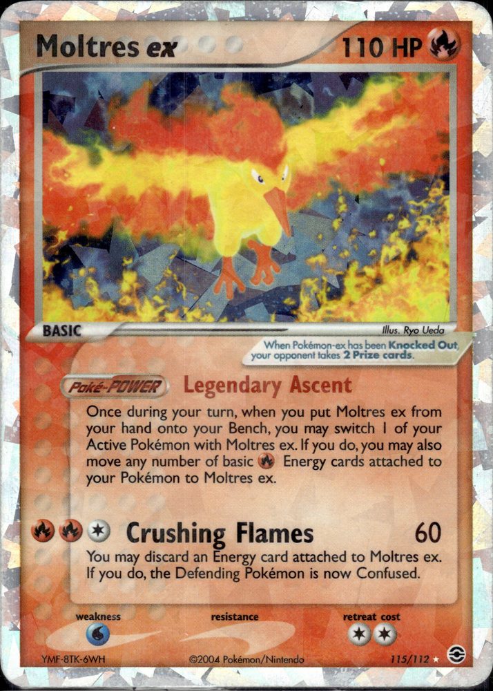 Moltres ex — front scan
