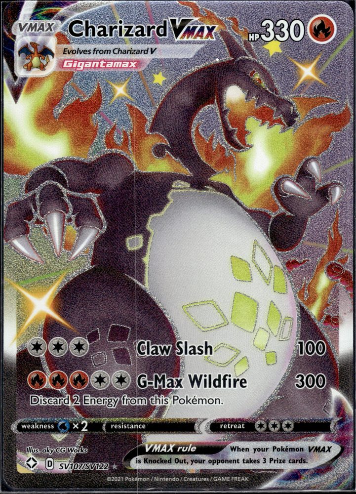 Charizard VMAX — front scan