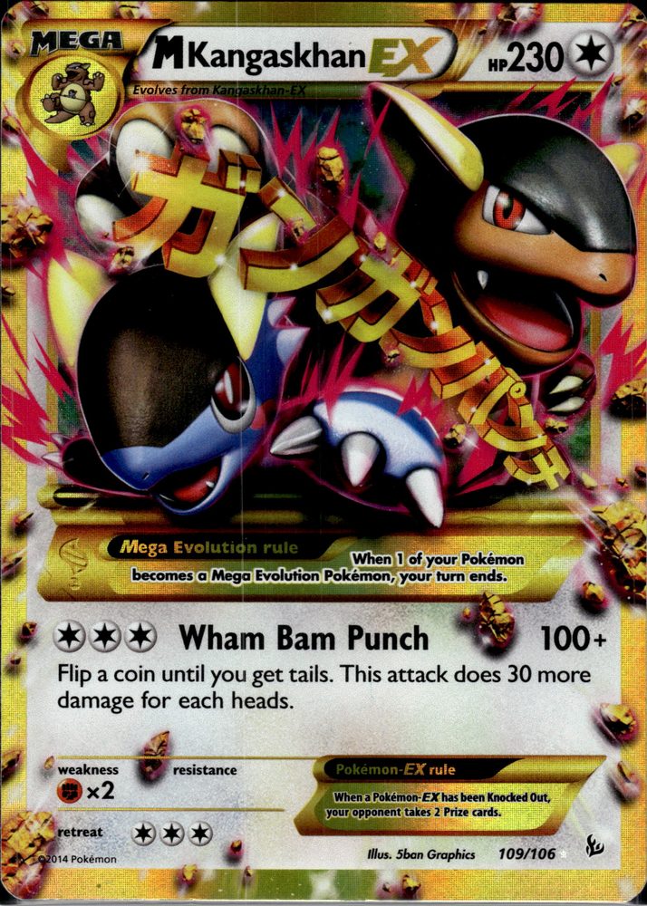M Kangaskhan-EX — front scan