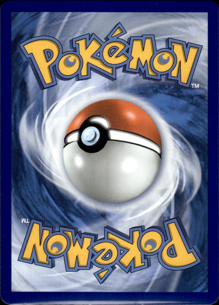 Gengar ex — back scan