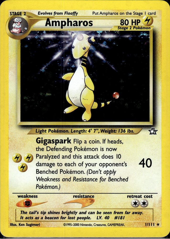 Ampharos — front scan