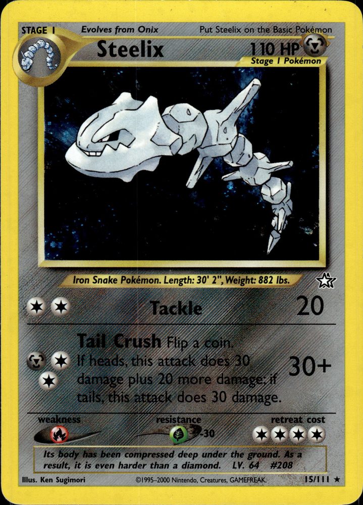 Steelix — front scan
