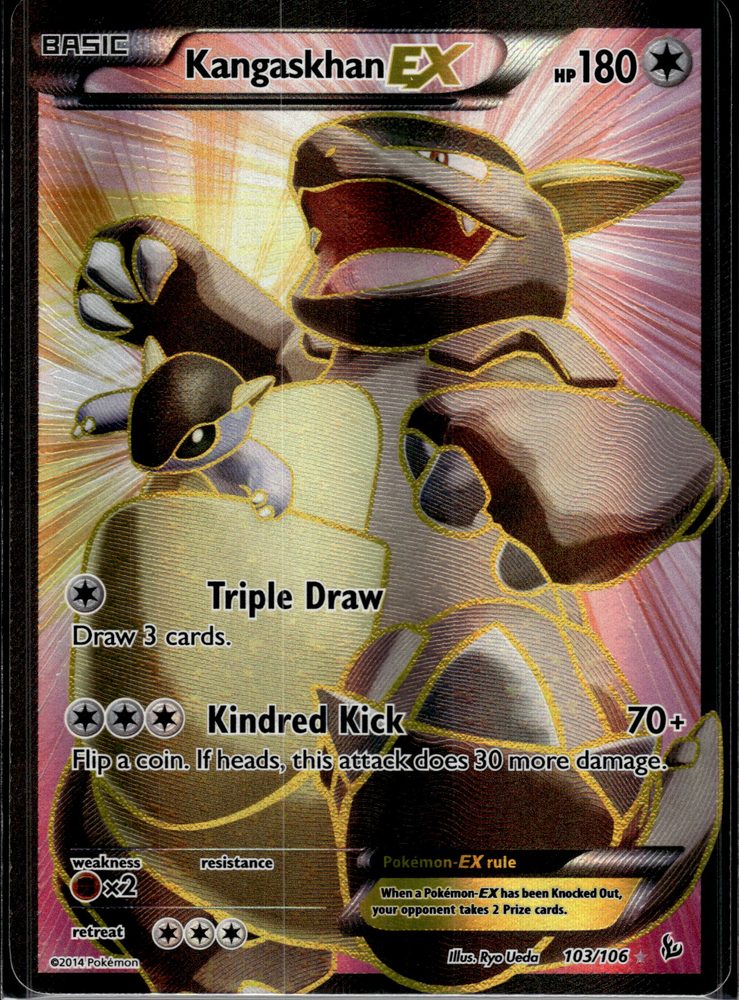 Kangaskhan-EX — front scan