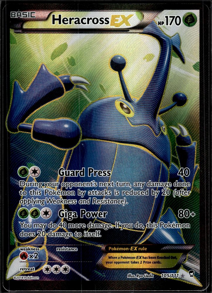 Heracross-EX — front scan