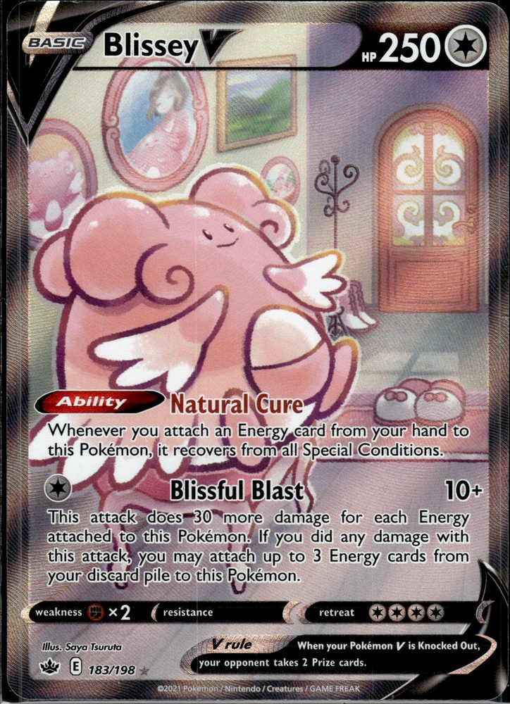 Blissey V — front scan