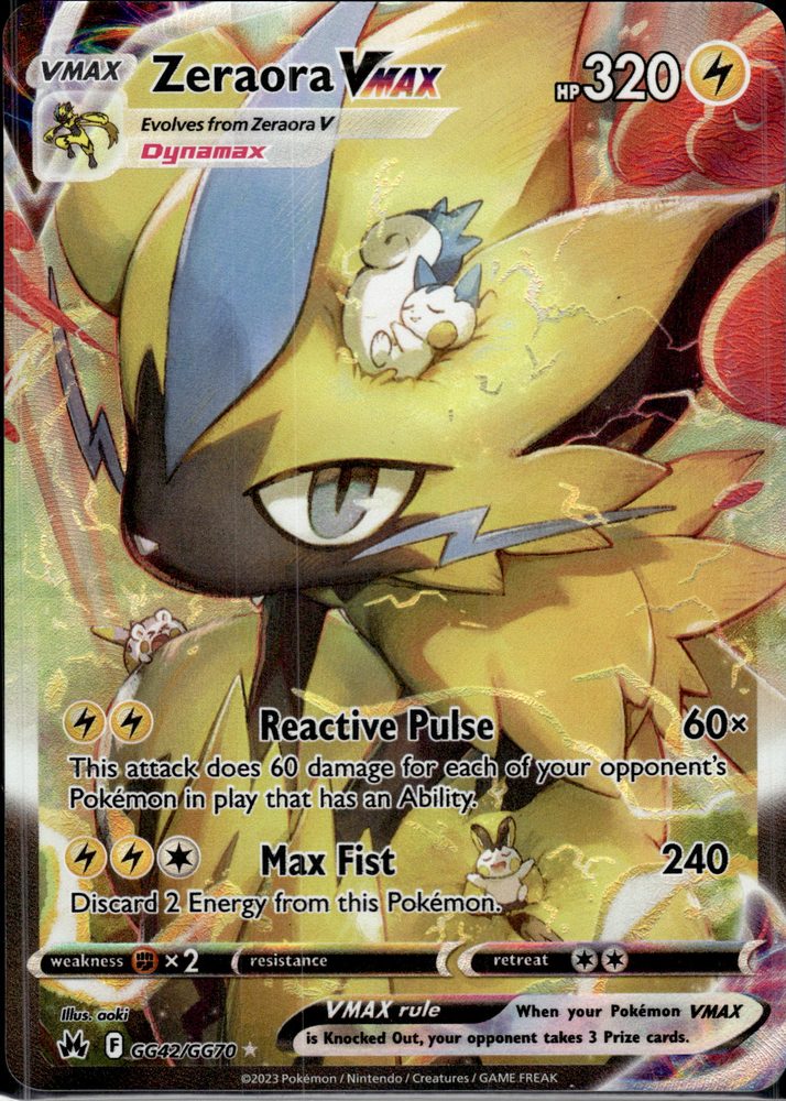 Zeraora VMAX — front scan