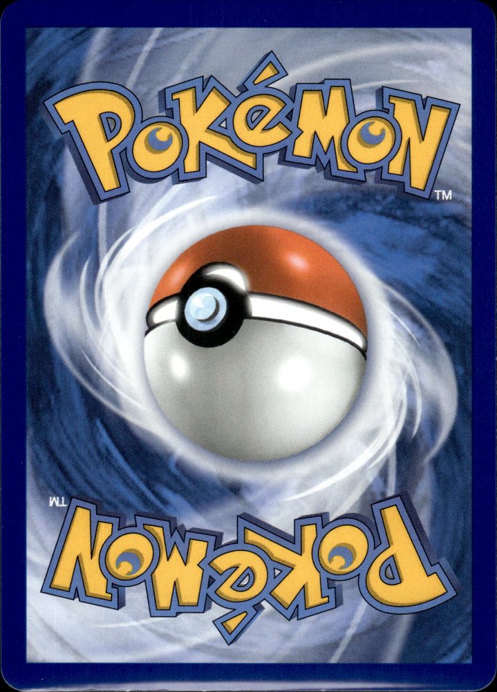 Jirachi ex — back scan