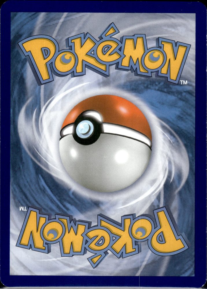 M Mewtwo-EX — back scan
