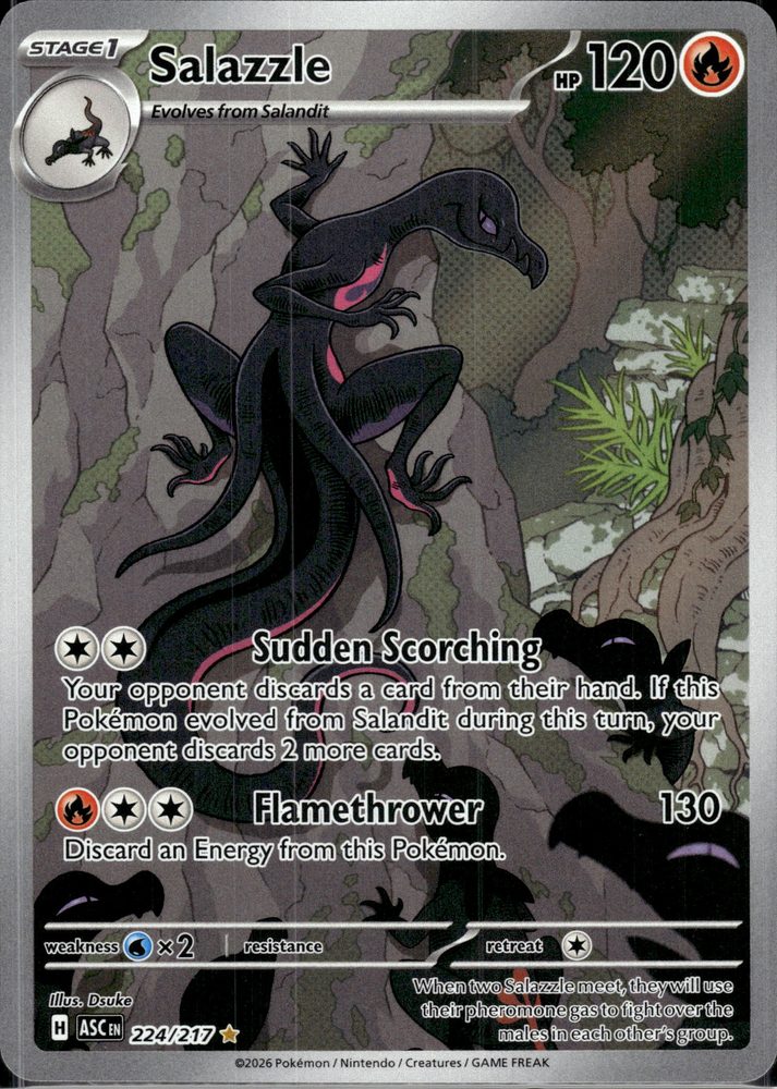 Salazzle — front scan