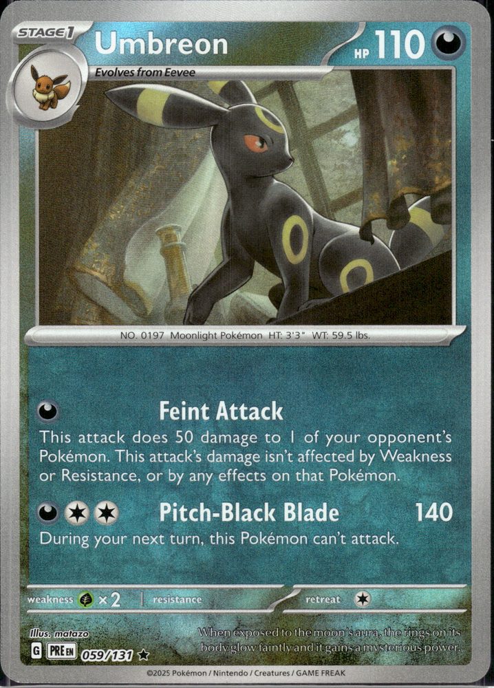 Umbreon — front scan