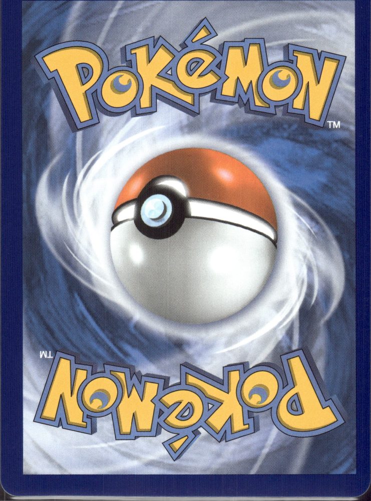Oricorio ex — back scan