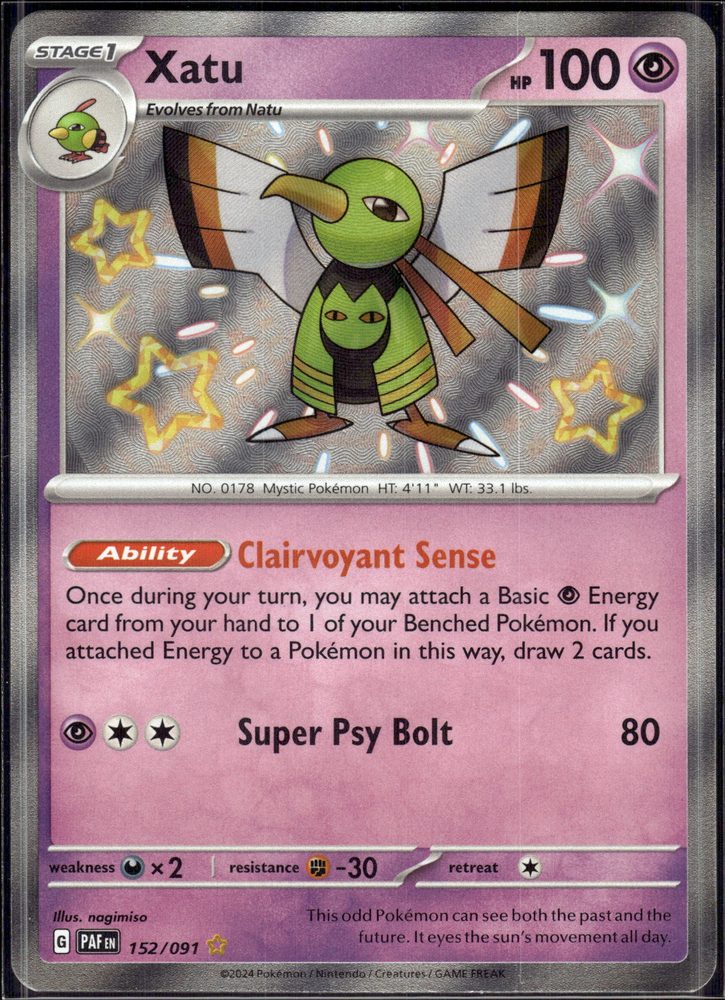 Xatu — front scan