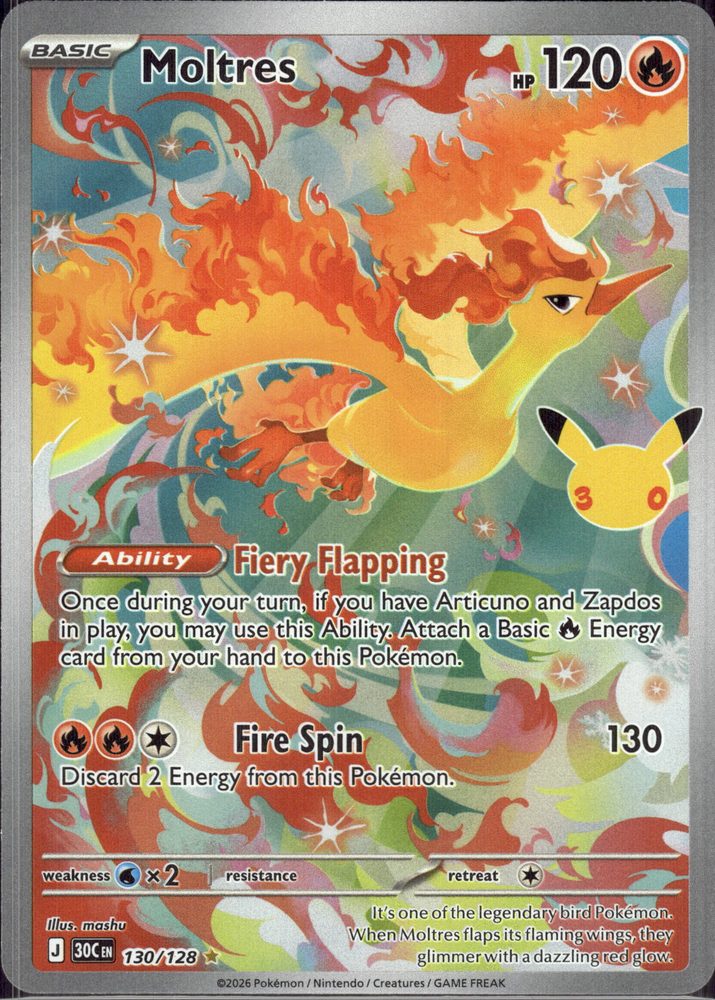 Moltres — front scan