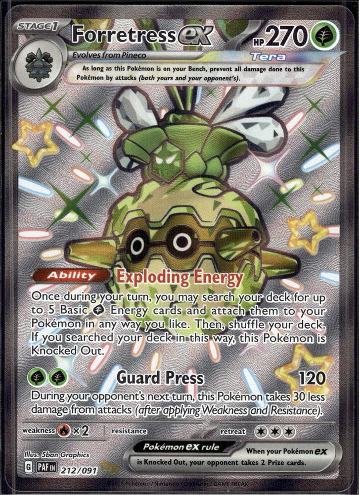 Forretress ex — front scan