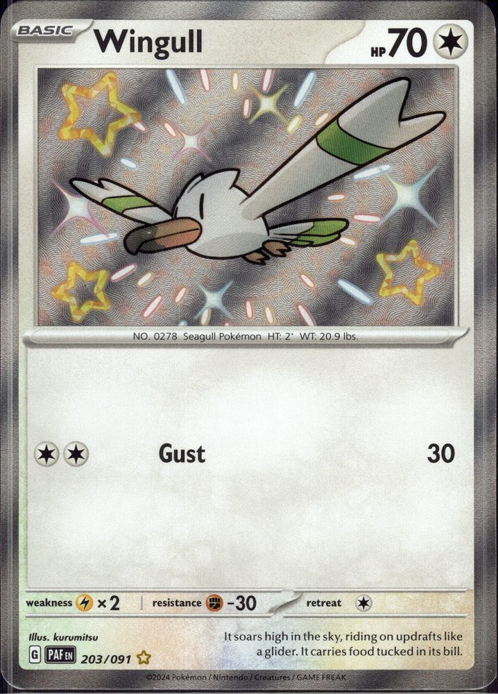 Wingull — front scan
