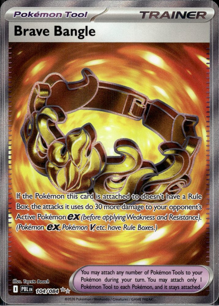 Brave Bangle — front scan