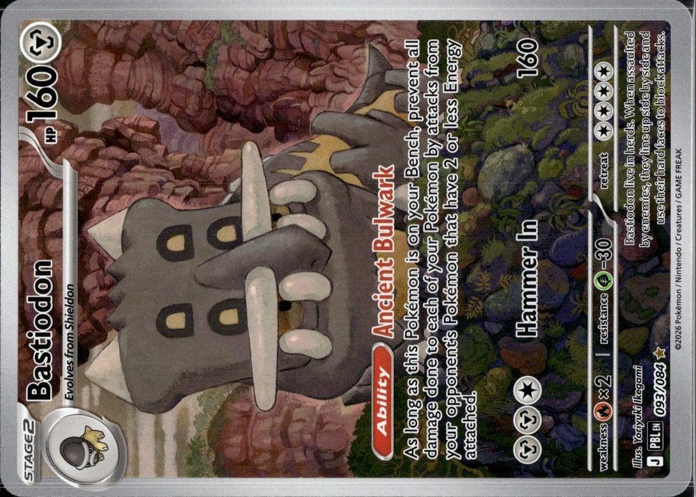 Bastiodon — front scan