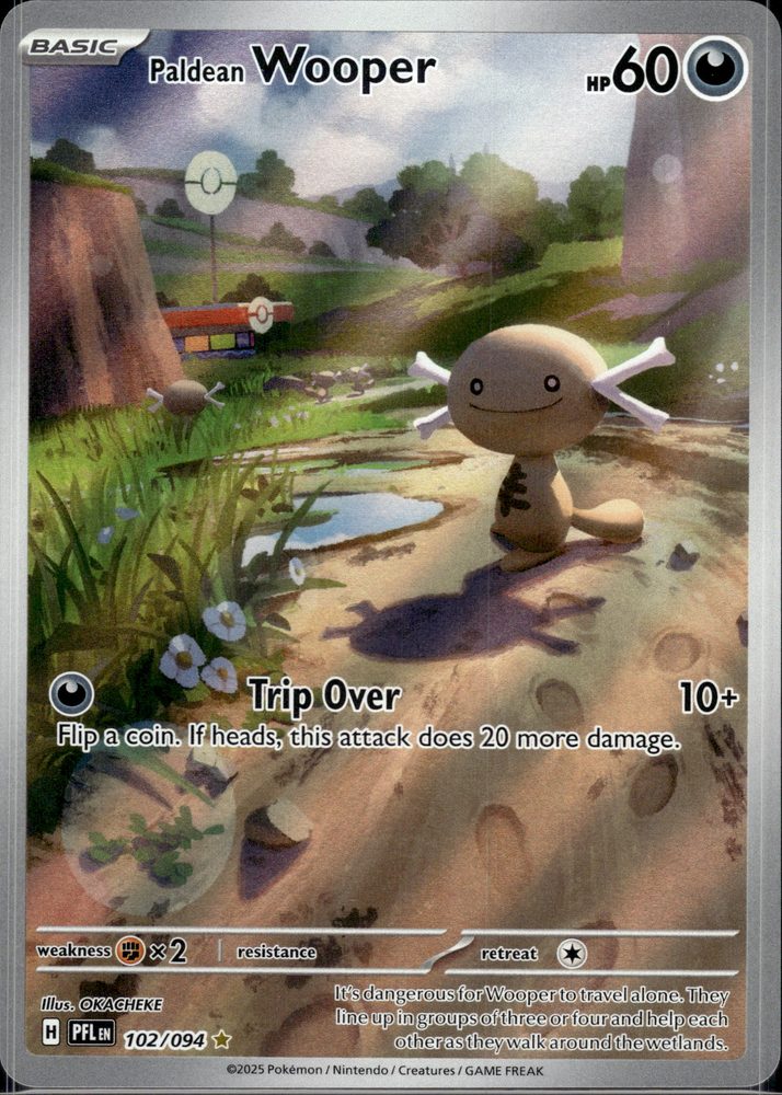 Paldean Wooper — front scan