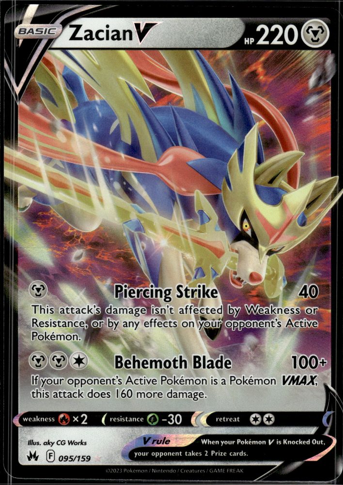 Zacian V — front scan