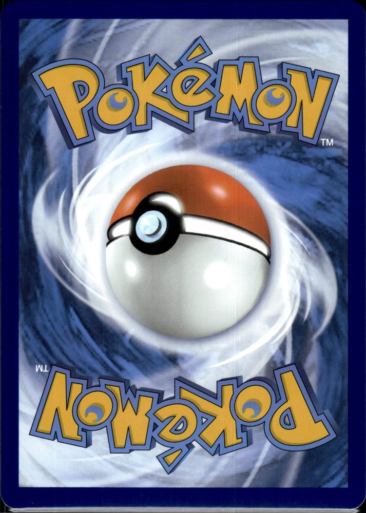 Jolteon ex — back scan