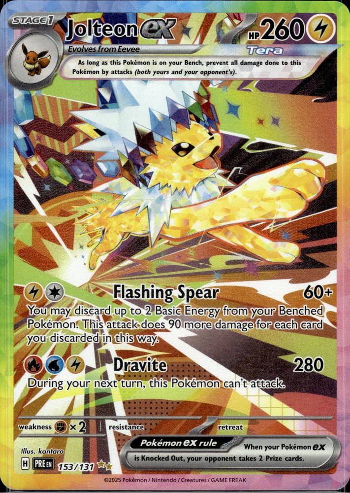 Jolteon ex — front scan
