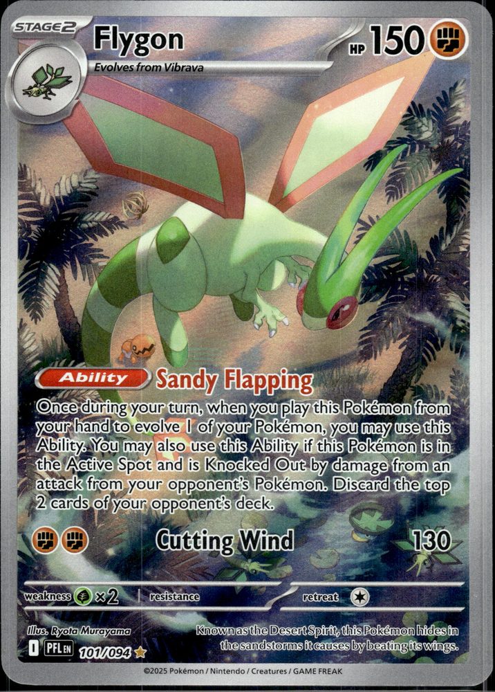Flygon — front scan