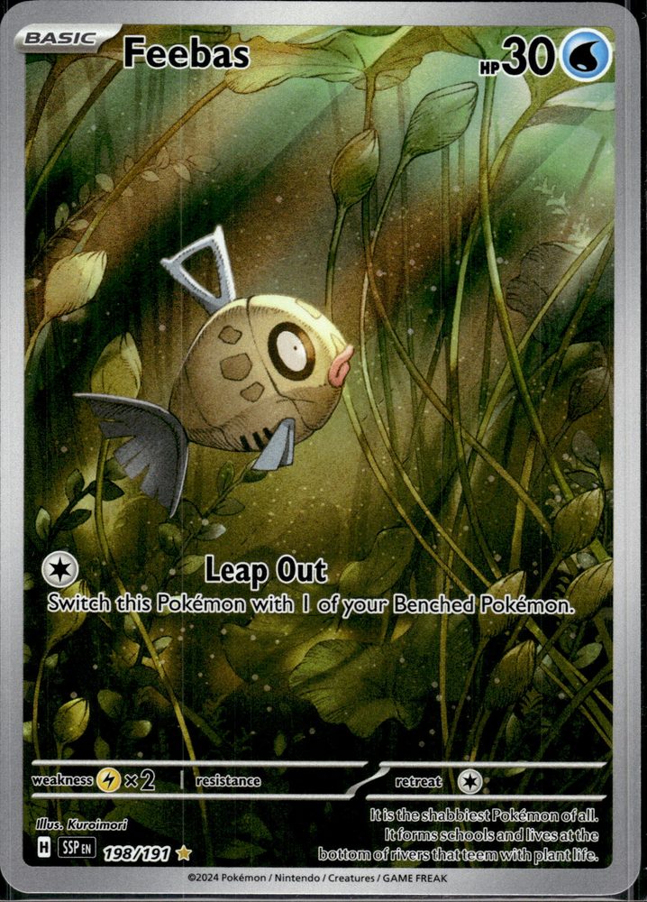 Feebas — front scan