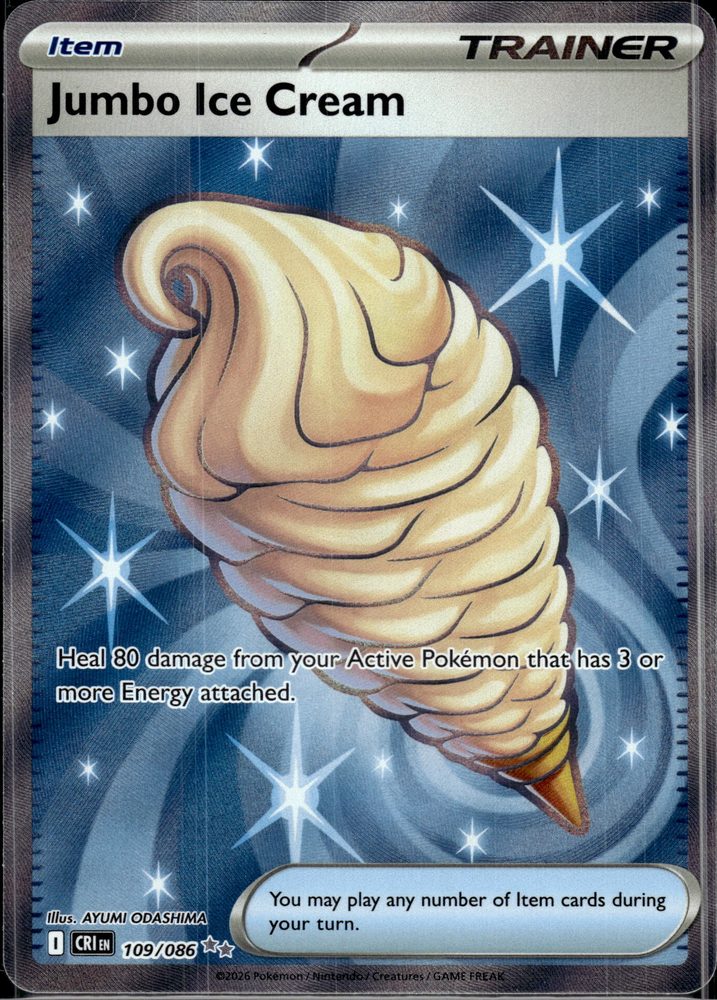 Jumbo Ice Cream — front scan