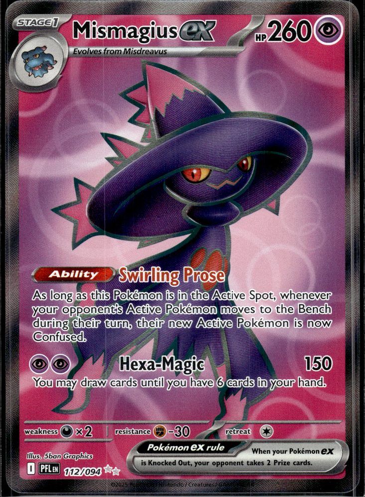 Mismagius ex — front scan