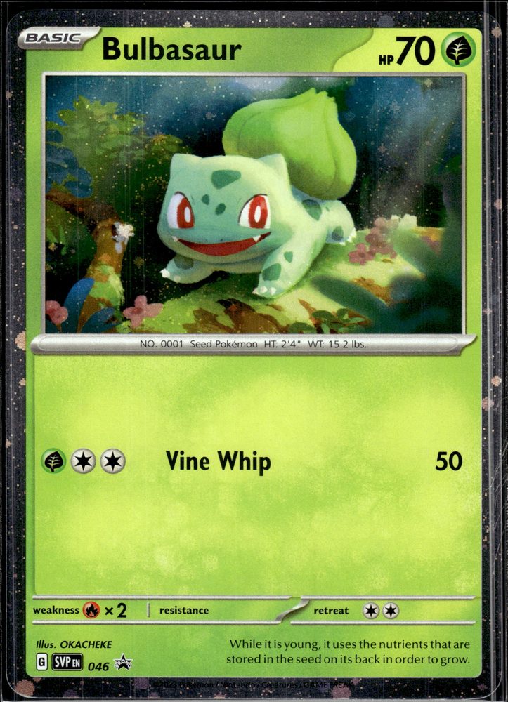 Bulbasaur — front scan