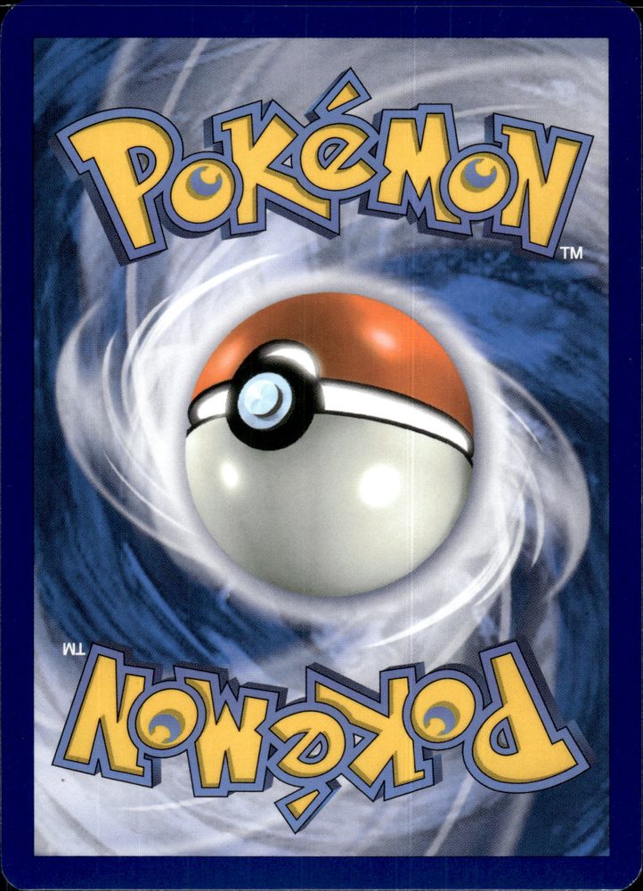 Charizard ex — back scan