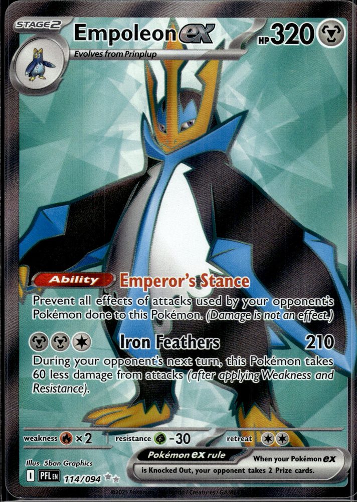 Empoleon ex — front scan