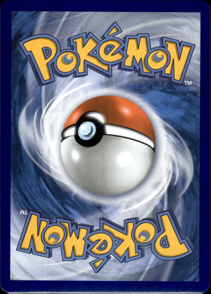Eevee ex — back scan