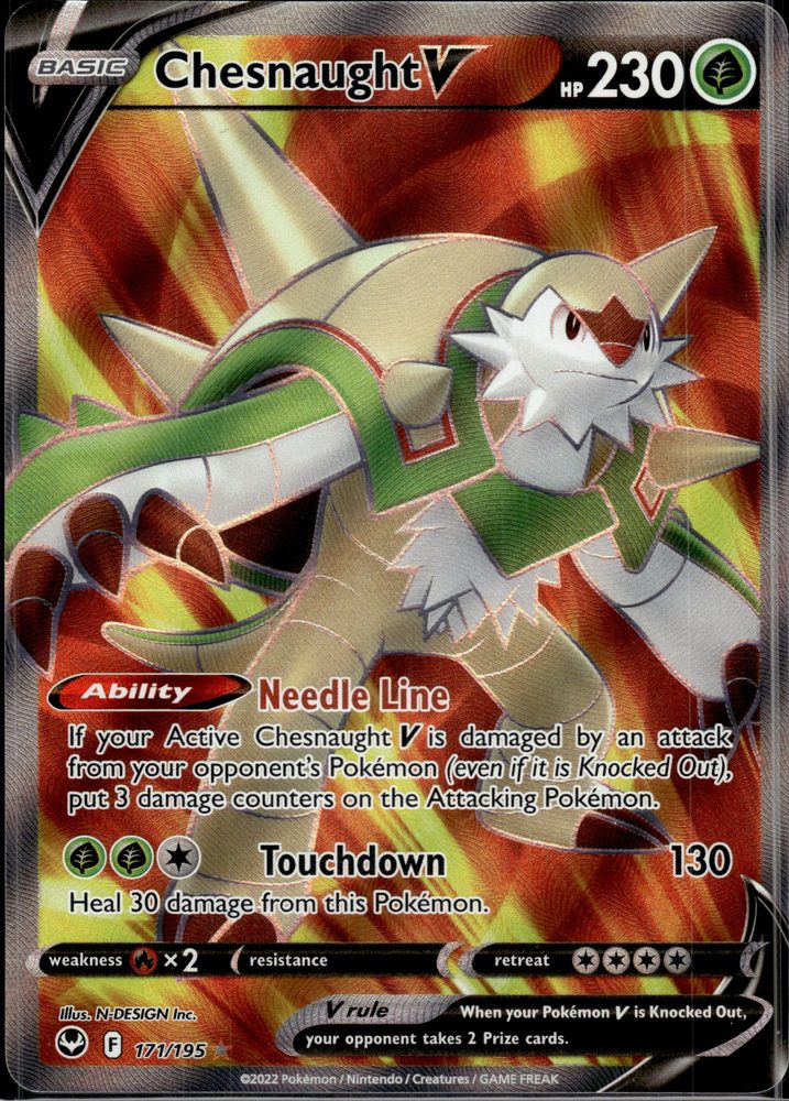 Chesnaught V — front scan