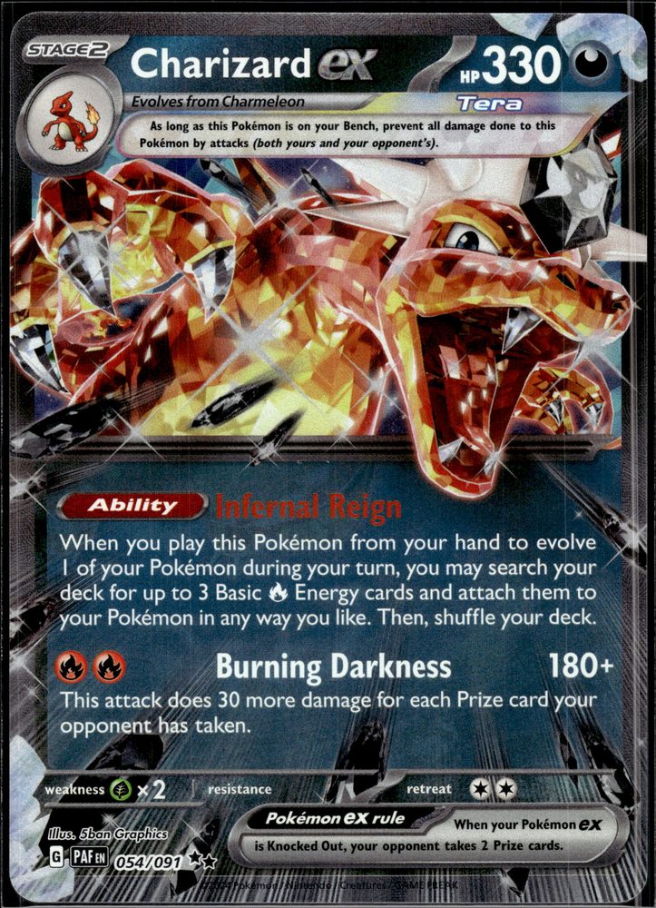Charizard ex — front scan