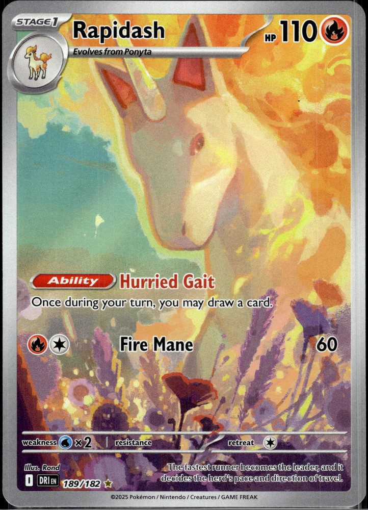Rapidash — front scan