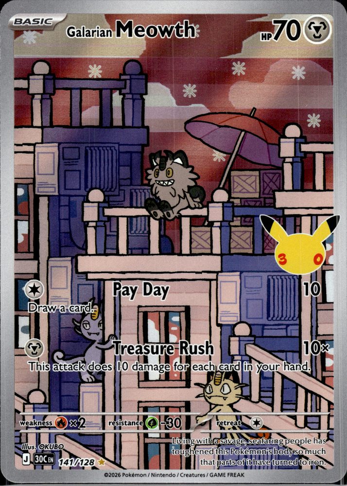 Galarian Meowth — front scan