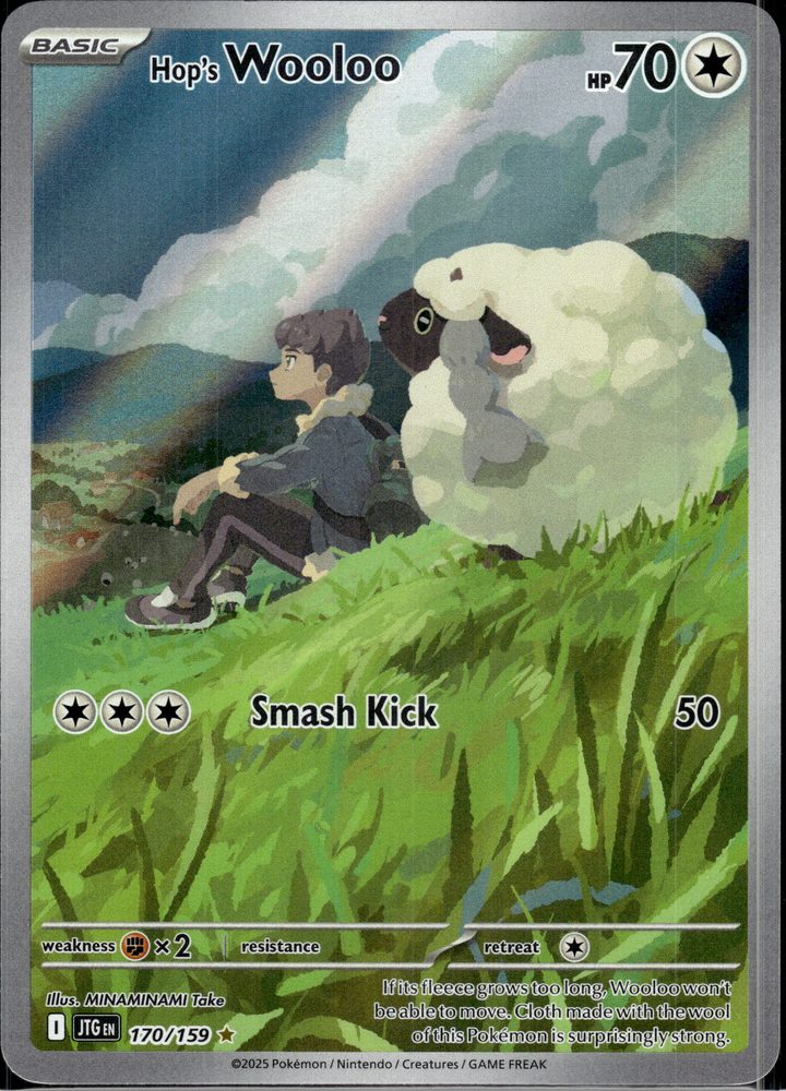 Hop's Wooloo — front scan
