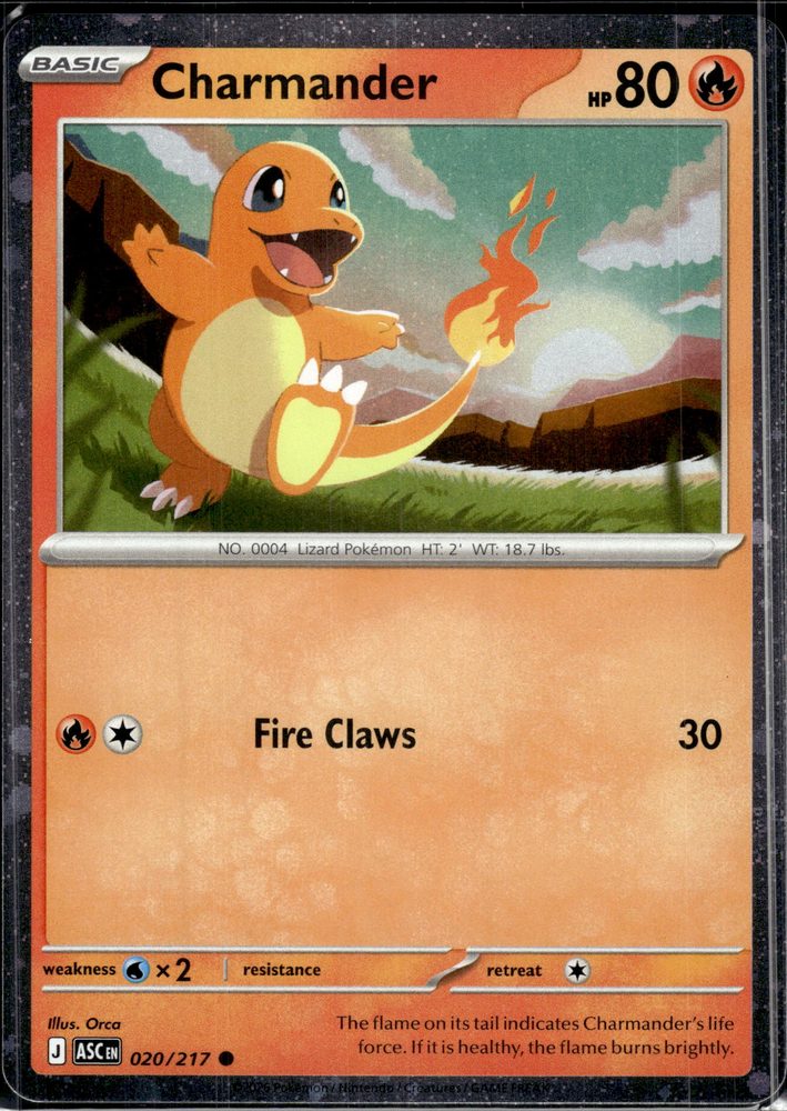 Charmander — front scan