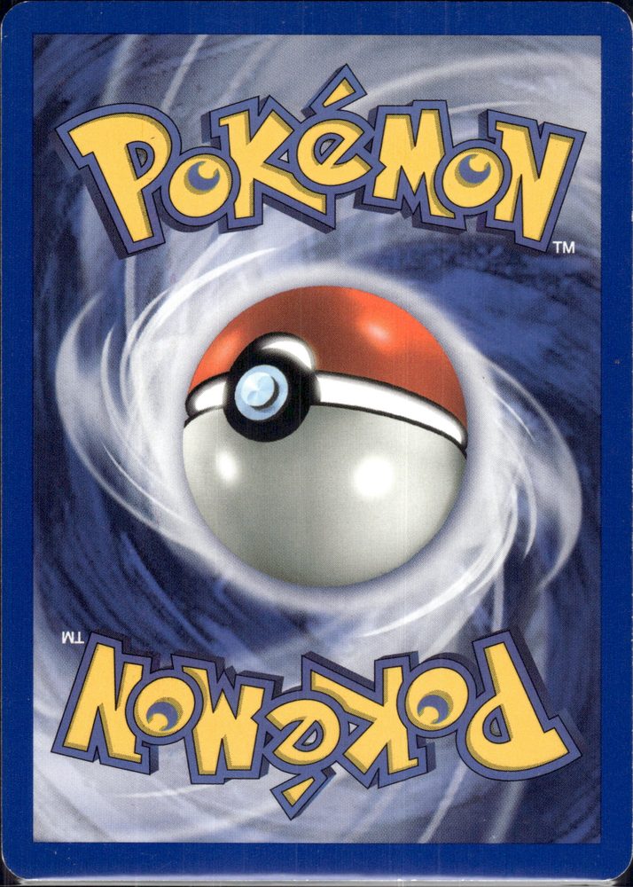 Koga's Beedrill — back scan