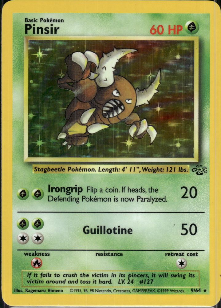 Pinsir — front scan